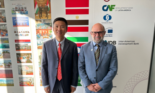 CEOS OF MCDF AND GLOBAL ENVIRONMENT FACILITY DISCUSS SUSTAINABLE CONNECTIVITY COOPERATION